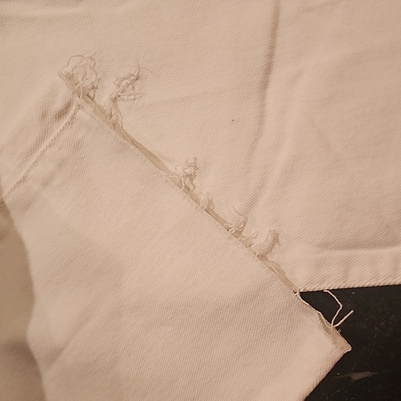 NWT RISEN Jeans With Tummy Control Mid Rise Straight Jeans White Size 7/28 - Picture 2 of 12